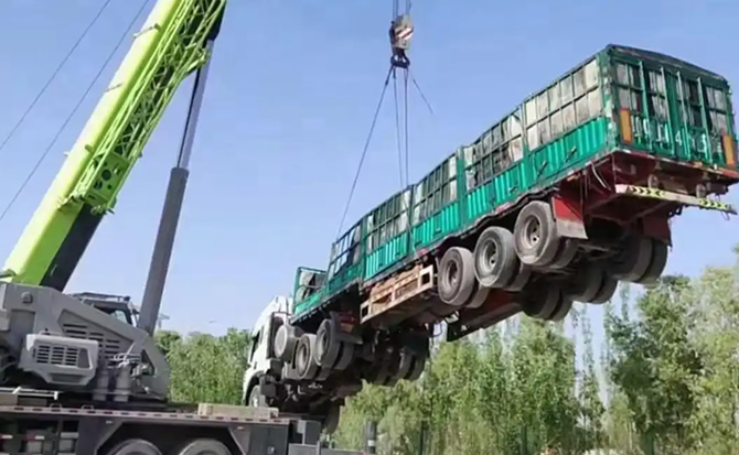 泽库道路脱困救援案例